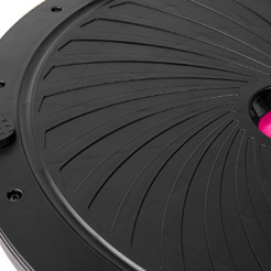 Балансировочная платформа AMETIST BOSU ball 45 см (розовый)
