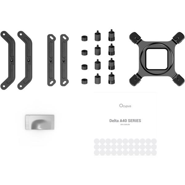 Кулер для процессора Ocypus Delta A40 BK ARGB (Delta-A40-BK1NAWN00X-GL)