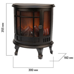Светодиодный камин NEON-NIGHT Винтаж с эффектом живого огня 511-032