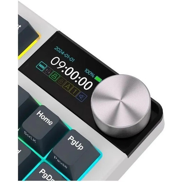 Клавиатура Royal Kludge RK S85 White Night (Cloud switch)