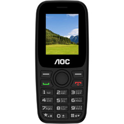 Кнопочный телефон AOC A170 (черный)