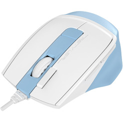 Мышь A4Tech Fstyler FM45S Air (голубой/белый)