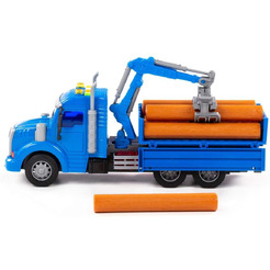 Самосвал Полесье Профи 96135 (синий)
