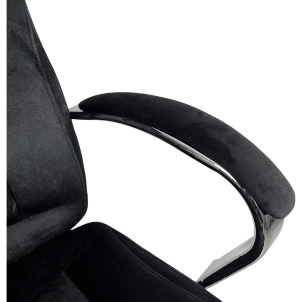 Кресло Calviano Bravo (черный велюр)