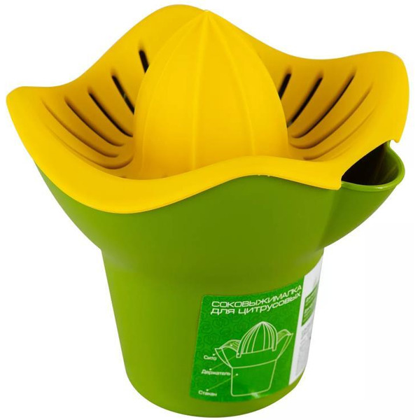 Соковыжималка для цитрусовых Полимербыт 4332800 (зеленый)
