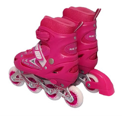 Коньки роликовые RELMAX GS-SK-P01, S (31-34) pink
