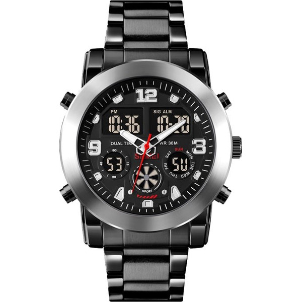 Наручные часы SKMEI 1642 (черный/серебряный)
