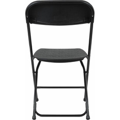 Стулья складные BRABIX Golf CF-002 (КОМПЛЕКТ 4 шт., черный каркас, пластик черный) 533030