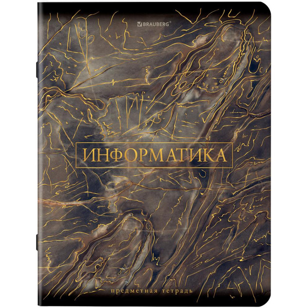 Тетради предметные BRAUBERG 404326 (КОМПЛЕКТ 12 ПРЕДМЕТОВ, 48л, SoftTouch, фольга)