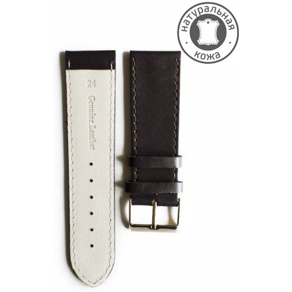 Ремешок D&A Classik РК-24-02-02-1-2 (черный)