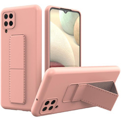 Бампер Bingo Stand для SAMSUNG A12 Розовый