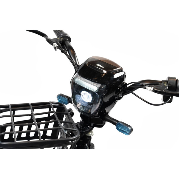 Электровелосипед NOVA EC-03 черный (без цепи)