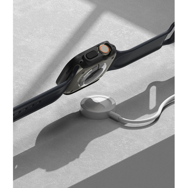 Чехол Ringke SLIM 2шт для APPLE WATCH ULTRA 1 / 2 (49 MM) CLEAR & MATTE BLACK