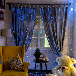 Светодиодный дождь Neon-Night из росы 6х3 м 315-995 (белый)