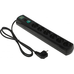 Сетевой фильтр Most LRG 1.6м (6 розеток) черный