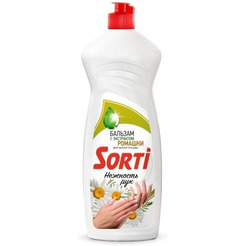 Средство для мытья посуды Sorti с экстрактом ромашки 900мл