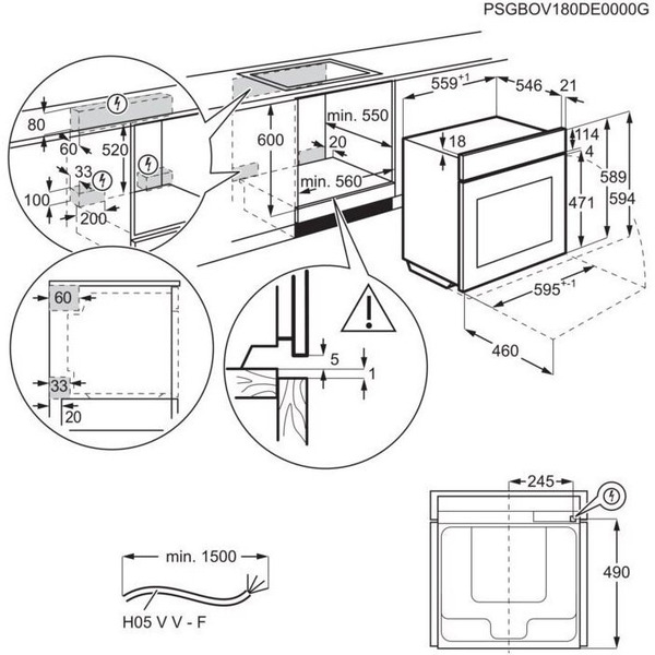 Духовой шкаф Electrolux EOD3C70TK