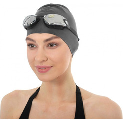 Шапочка для плавания Bradex SF 0329 (серый)