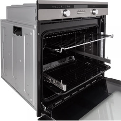 Электрический духовой шкаф EXITEQ EXO-403 (черный/нержавеющая сталь)