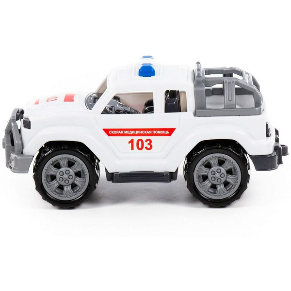 Внедорожник Полесье Легионер-мини скорая помощь 84705