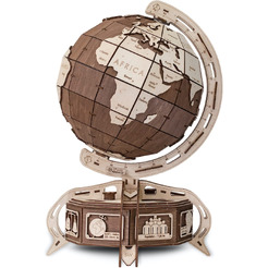 Механическая модель в виде конструктора EWA Глобус (коричневый)