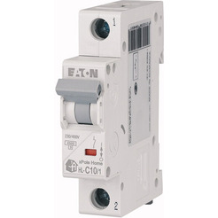 Выключатель автоматический Eaton HL-C101 1P 10A C 4.5кA 1M 194729