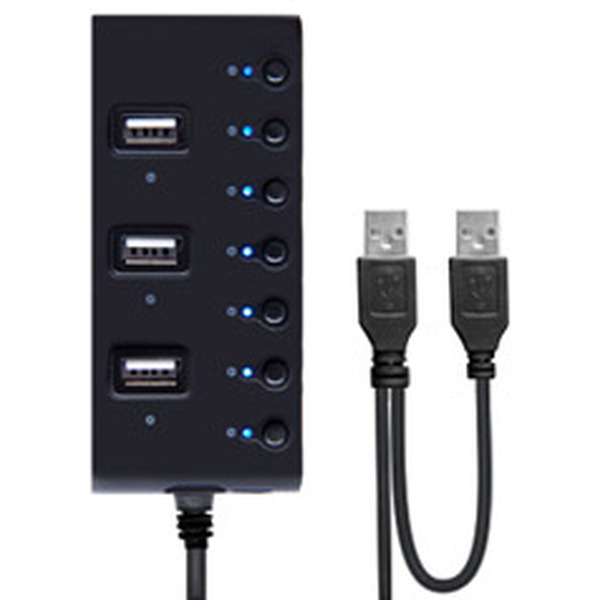 USB-хаб Ginzzu GR-487UB