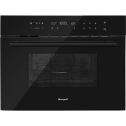 Встраиваемый компактный духовой шкаф Weissgauff OE 446 Black Edition