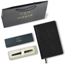 Подарочный набор PARKER IM Core Black Lacquer GT 880900