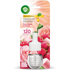 Сменный флакон для диффузора аромамасел Air Wick Botanica Роза, зефир и малина 19 мл
