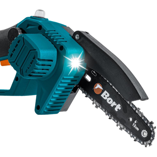 Пила цепная аккумуляторная BORT BKS-216-Li (93418279)