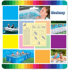 Ремкомплект для надувных изделий Bestway 62091 (6.5x6.5см, 6шт)