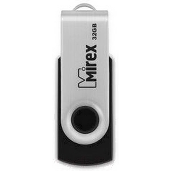 USB Flash MIREX Swiwel Black 32GB (13600-FMURUS32)
