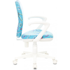 Кресло Бюрократ KD-W10AXSN/STICK-BL (голубой)