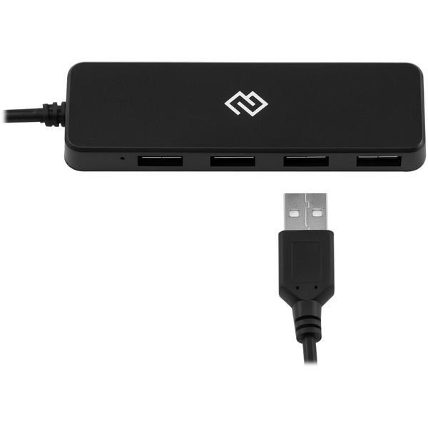 Разветвитель USB-C Digma DHUB-4USB-C-2.0