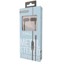 Наушники с микрофоном ATOMIC CHILL (чёрный)