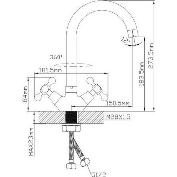 Смеситель Econoce EC0502