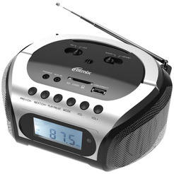 Магнитола Ritmix RBB-200BT Silver