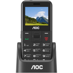 Кнопочный телефон AOC A205 (черный)