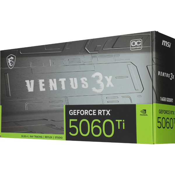 Видеокарта MSI GeForce RTX 5060 Ti 16G Ventus 3X OC