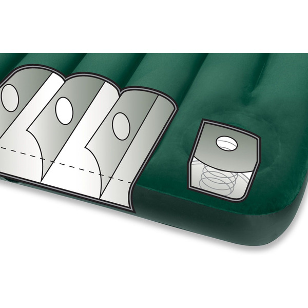 Надувной матрас INTEX Twin (Твин) 66927, 99х191х22 см, встроенный ножной насос