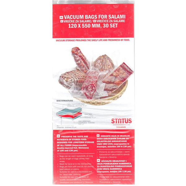 Пакеты вакуумные Status VB 12x55-30