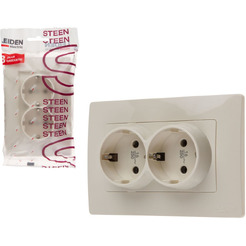 Розетка Leiden Electric Steen 806066
