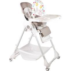 Стульчик для кормления MARTIN NOIR Nula Lux Rock Grey