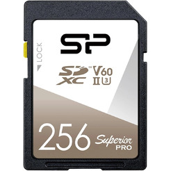 Карта памяти Silicon Power Superior Pro SDXC SP256GBSDXJV6V10 256GB