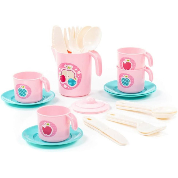 Набор игрушечной посуды Полесье Анюта 80073