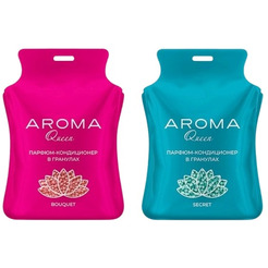 Набор Парфюм-кондиционер в гранулах для стирки AROMA QUEEN BOUQUET/SECRET 210*2 шт.