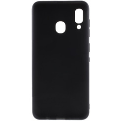 Бампер Bingo Matt TPU для SAMSUNG Galaxy A20 Черный