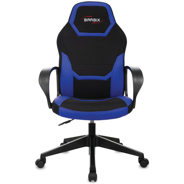 Кресло Brabix Alpha GM-018 532638 (черный/синий)