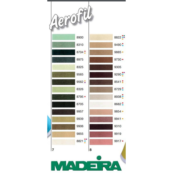 Нитки швейные АЭРОФИЛ 9562 №120 400 м